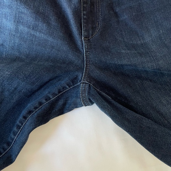 Garage women’s high waist jeggings in dark wash blue (navy) size 09 - Picture 4 of 10